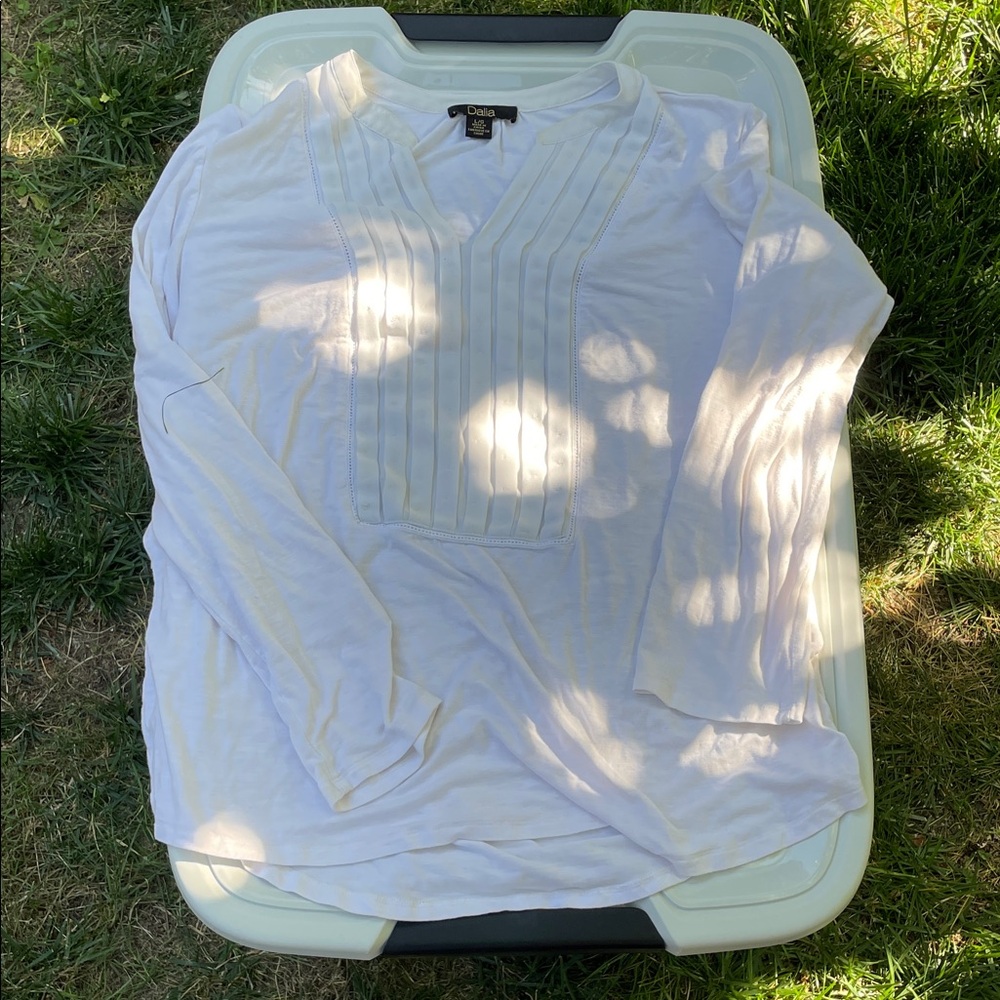 Dalia White Blouse